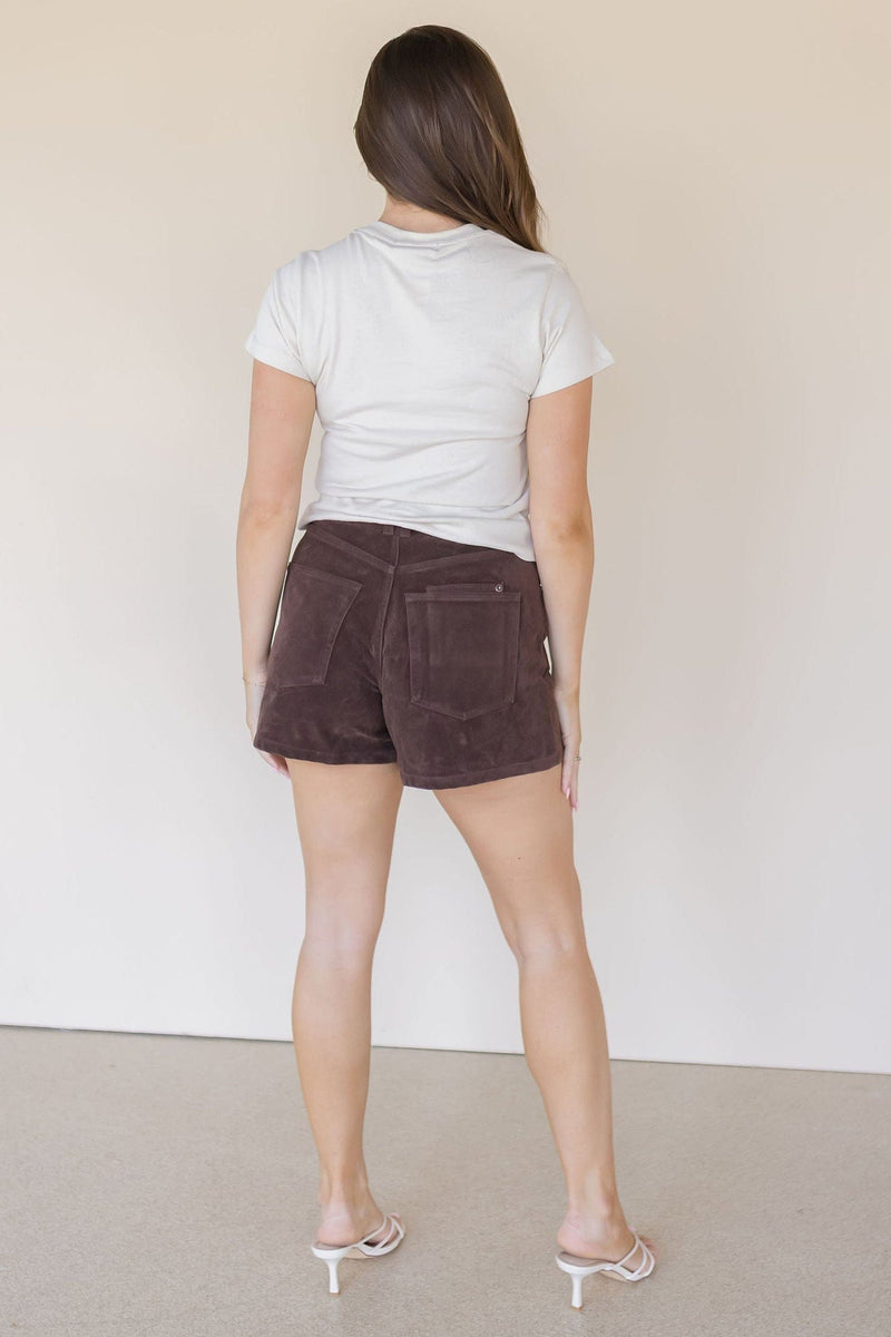 Tippi Vegan Suede Shorts