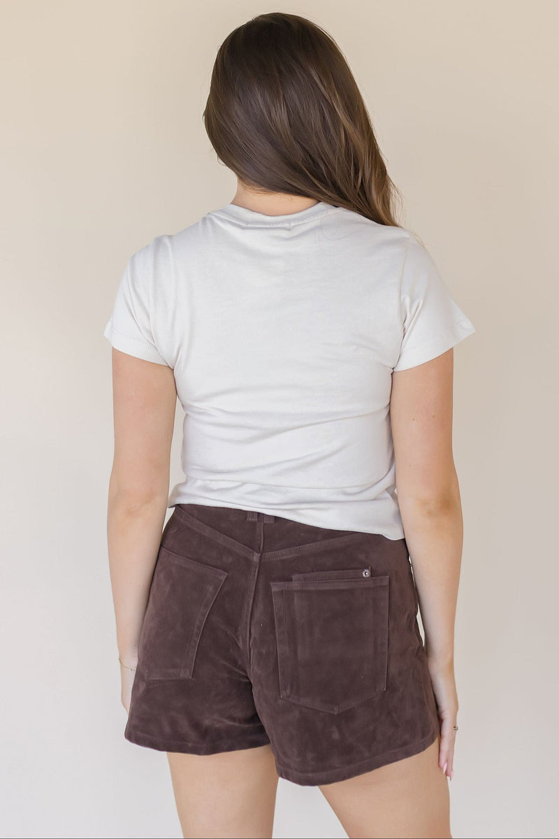 Tippi Vegan Suede Shorts