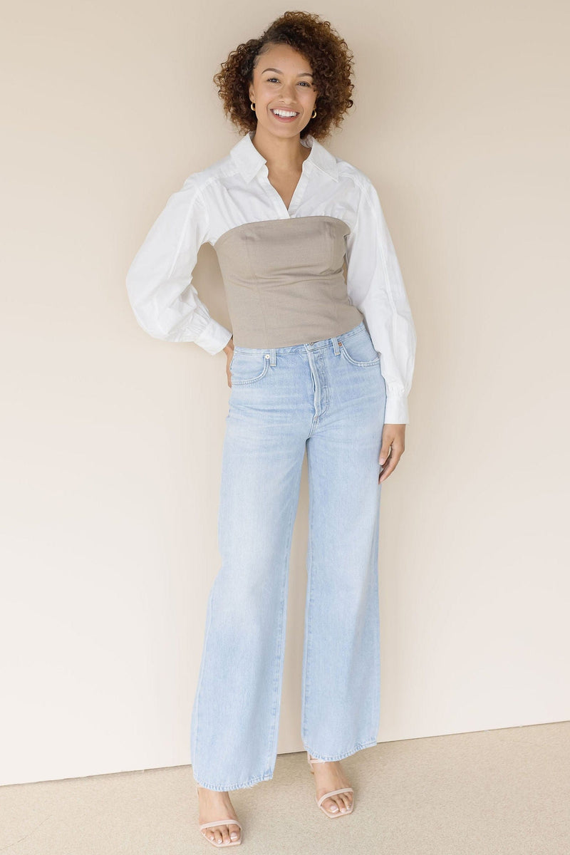 Brooks Layered Corset Top
