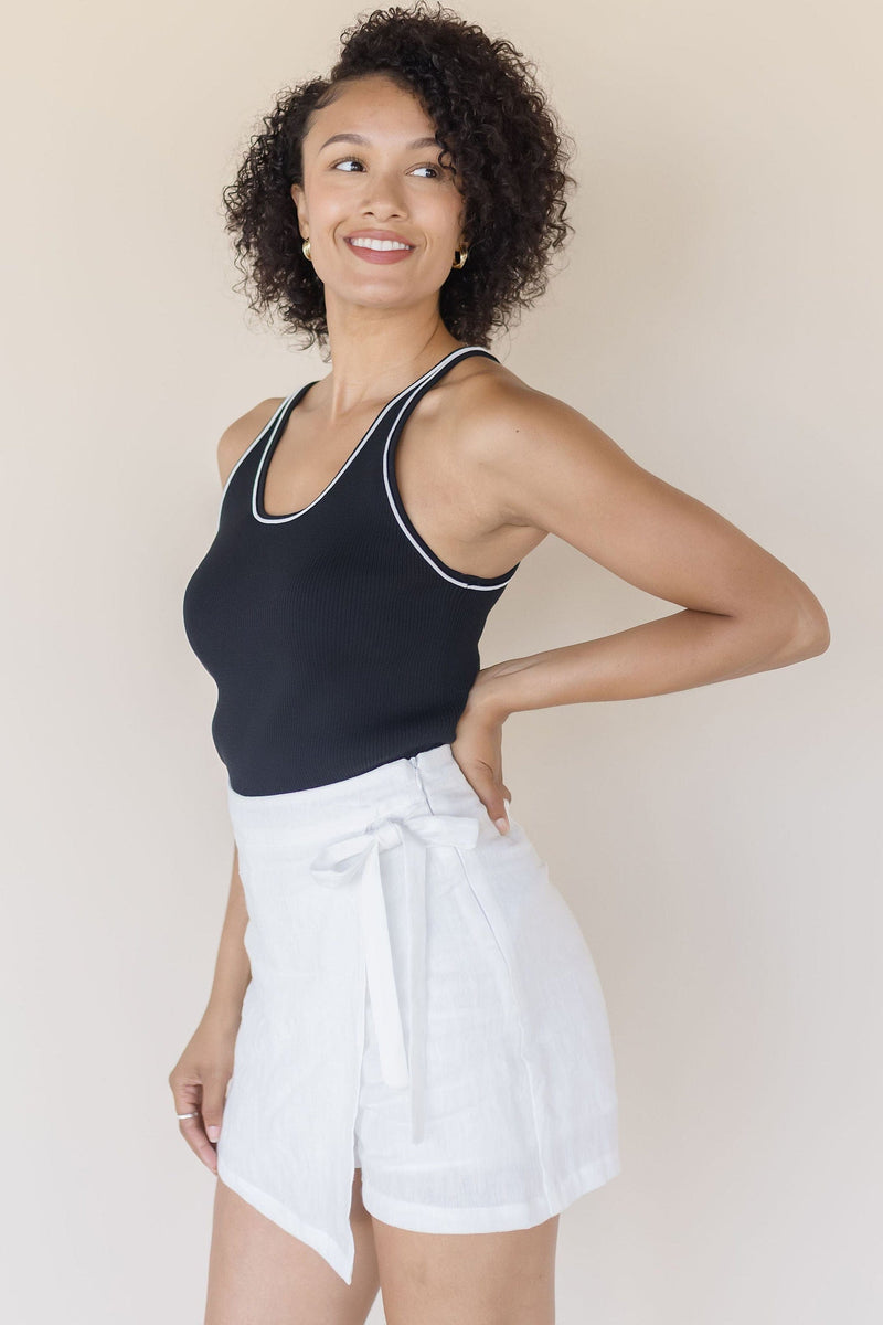 Adelle Wrap Mini Skort