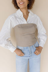 Brooks Layered Corset Top