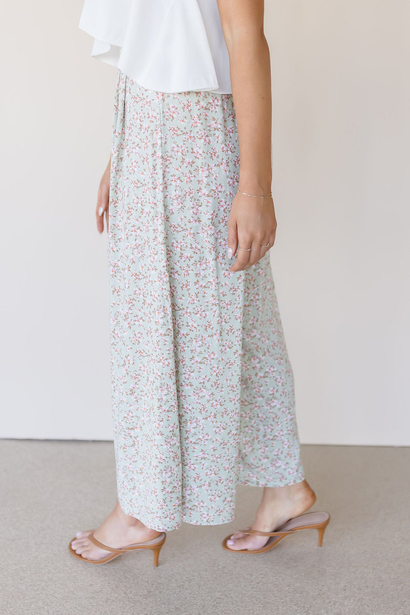 Florence Cropped Wide Leg Pant