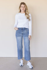 Aberdeen Ankle Crop High Rise Jean