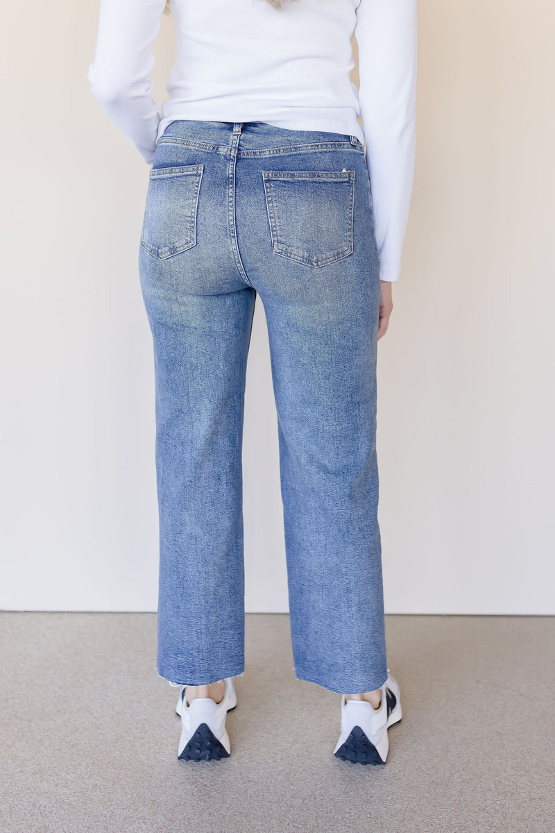 Aberdeen Ankle Crop High Rise Jean