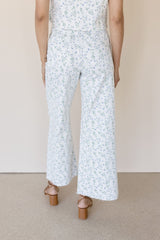 Lila Wide Leg Floral Pant