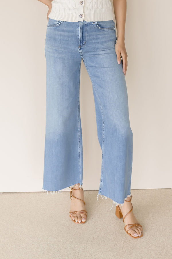 Lyra Wide Leg Crop Jean