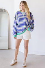 Classic Striped Crew