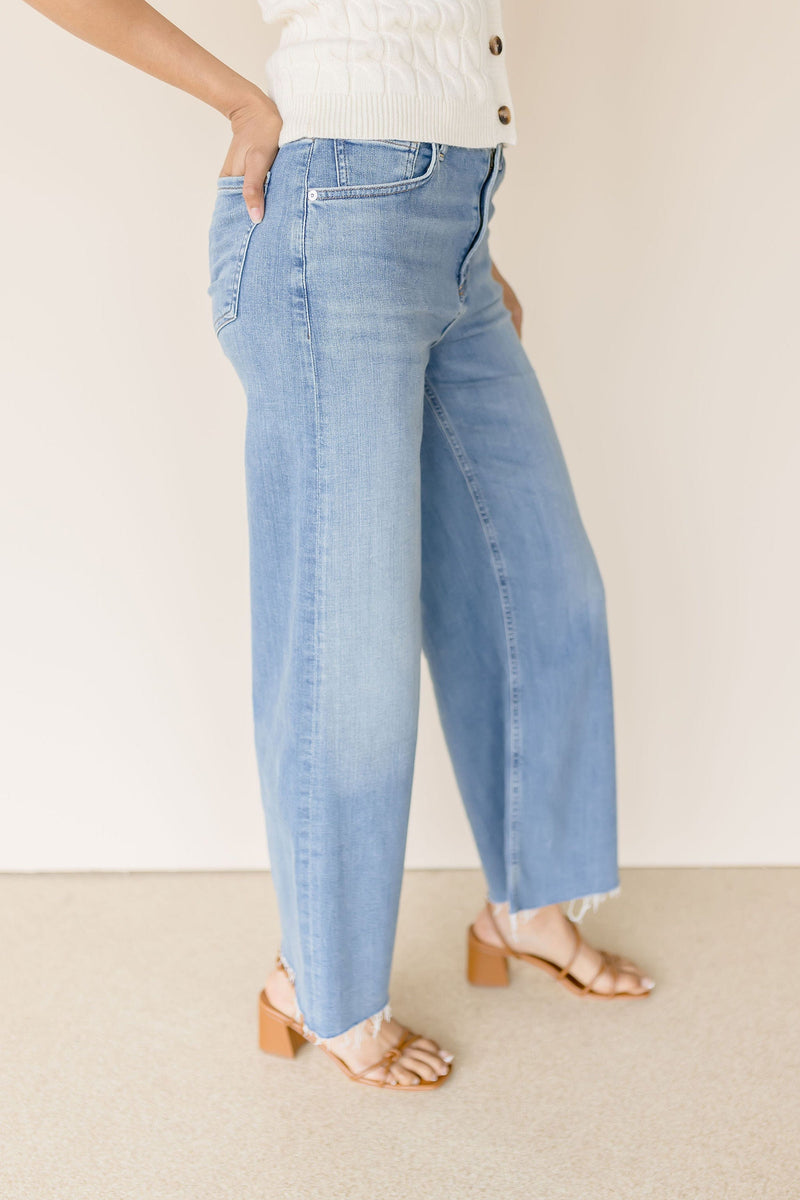 Lyra Wide Leg Crop Jean