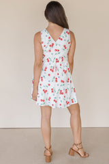 Cherry On Top V-Neck Mini Dress
