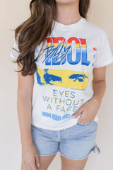 Billy Idol Eyes Without A Face Reverse GF Tee