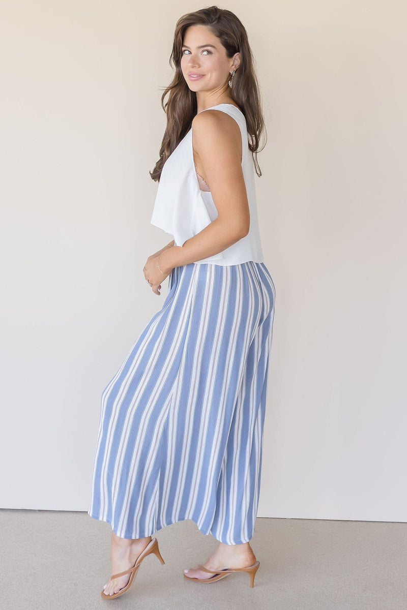 Florence Cropped Wide Leg Pant