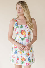 Mai Tai Tropical Printed Mini Dress