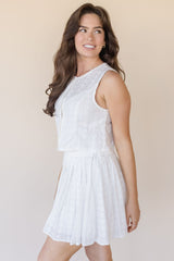 Liesl Eyelet Lace Skirt