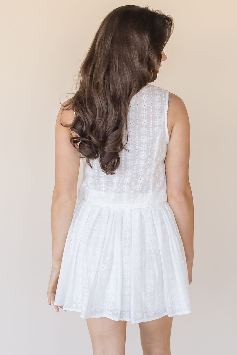 Liesl Eyelet Lace Skirt