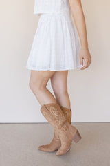 Liesl Eyelet Lace Skirt