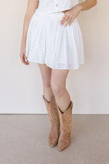 Liesl Eyelet Lace Skirt
