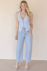 Beach Walk Sweater Vest Top