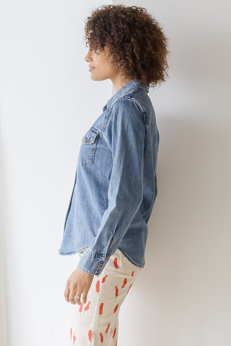 Darsha Denim Button Shirt