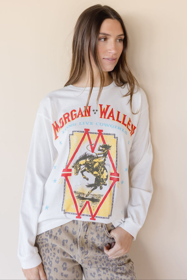 Morgan Wallen Long Live Cowgirls Relaxed Long Sleeve