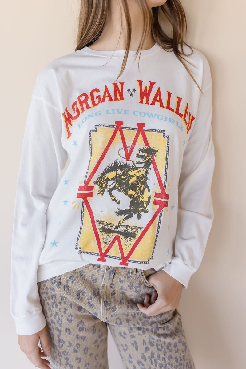 Morgan Wallen Long Live Cowgirls Relaxed Long Sleeve