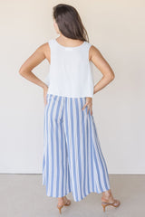 Florence Cropped Wide Leg Pant