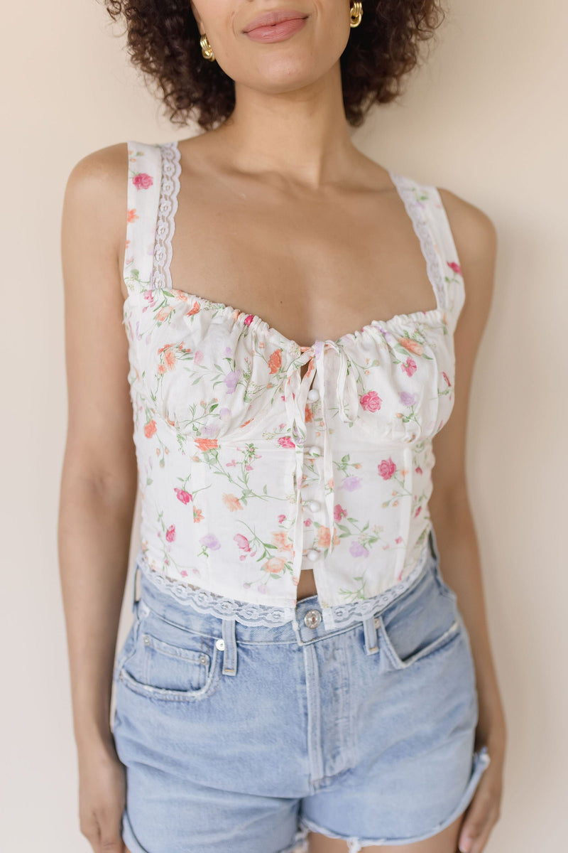 Pastel Promises Corset Top