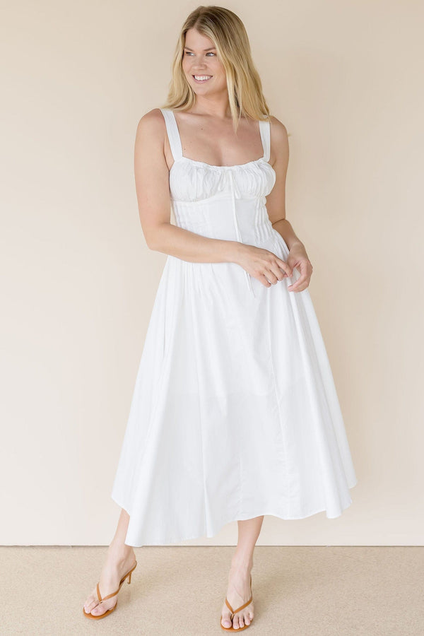 Amélie Love Story Corset Midi Dress