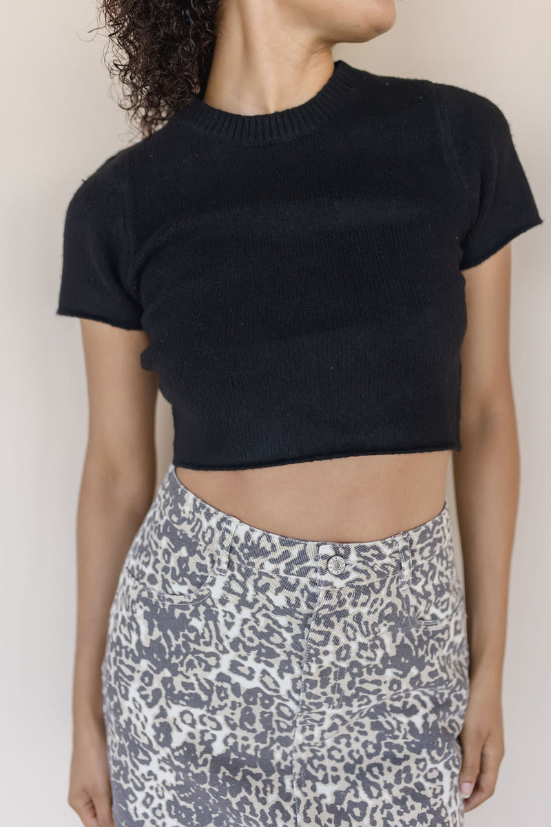 Cela Short Sleeved Sweater Top