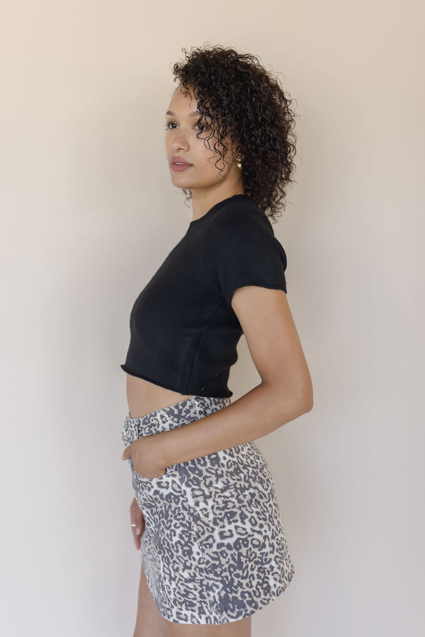 Cela Short Sleeved Sweater Top