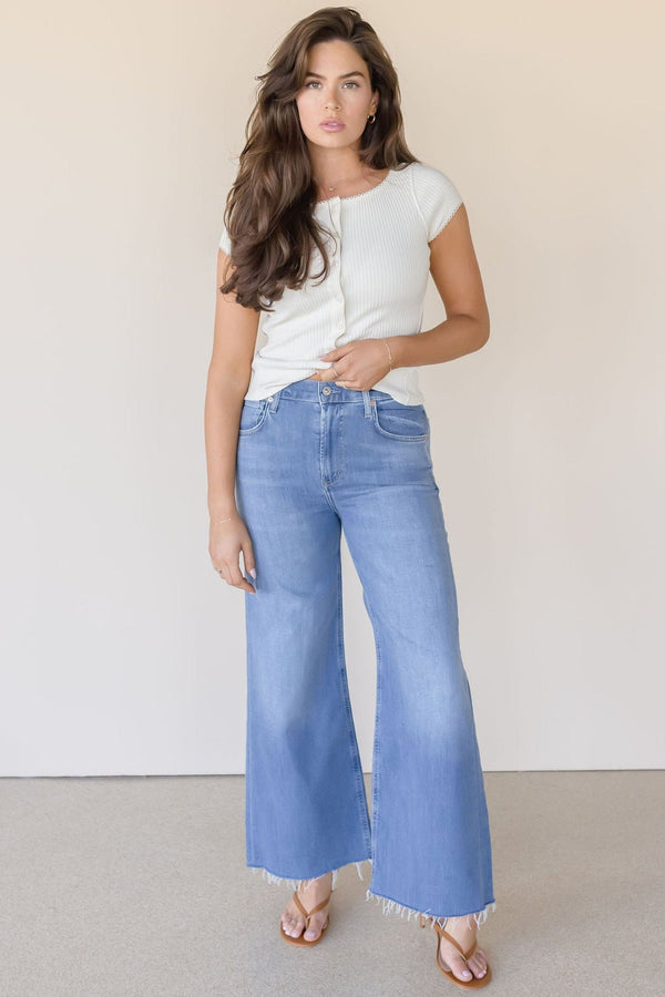 Lyra Wide Leg Crop Jean