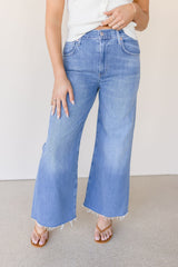 Lyra Wide Leg Crop Jean
