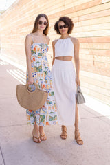 Amalfi Kiss Cutout Maxi Dress