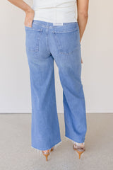 Lyra Wide Leg Crop Jean