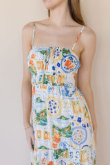 Amalfi Kiss Cutout Maxi Dress