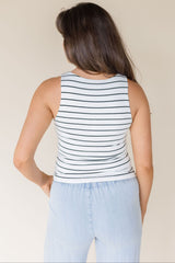 Eton Striped Tank