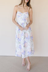 Edda Lace Midi Dress