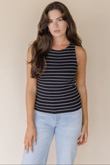 Eton Striped Tank