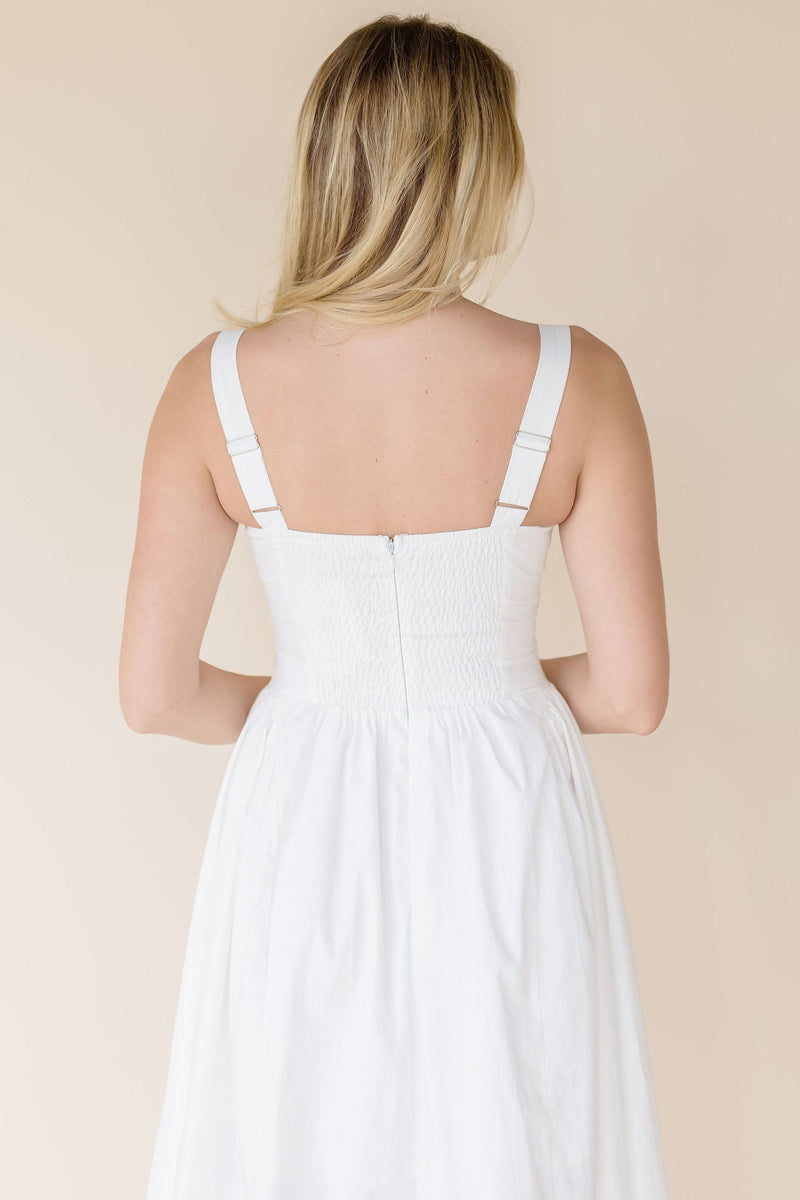 Amélie Love Story Corset Midi Dress