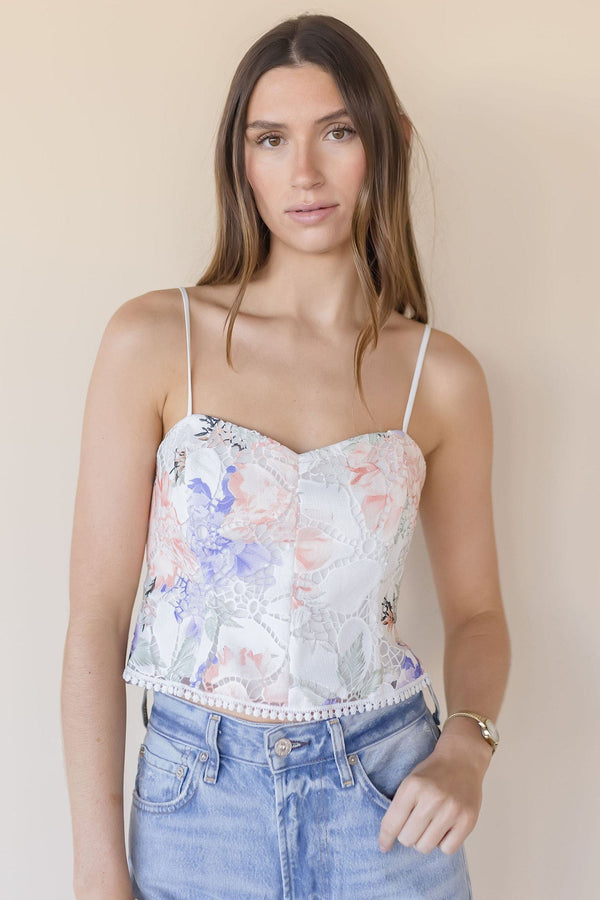 Kenna Lace Top