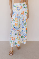 Amalfi Kiss Maxi Skirt