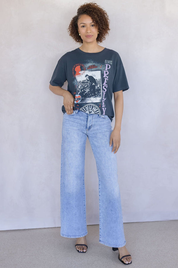 Sun Records X Elvis Polaroid Collage Merch Tee