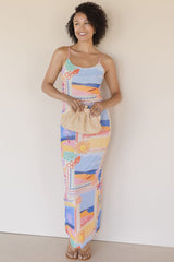 Palm Beach Please Mesh Maxi Dress