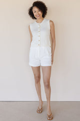 Jamie Crew Neck Sweater Vest