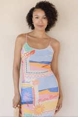 Palm Beach Please Mesh Maxi Dress