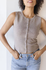The Classic Button Front Vest