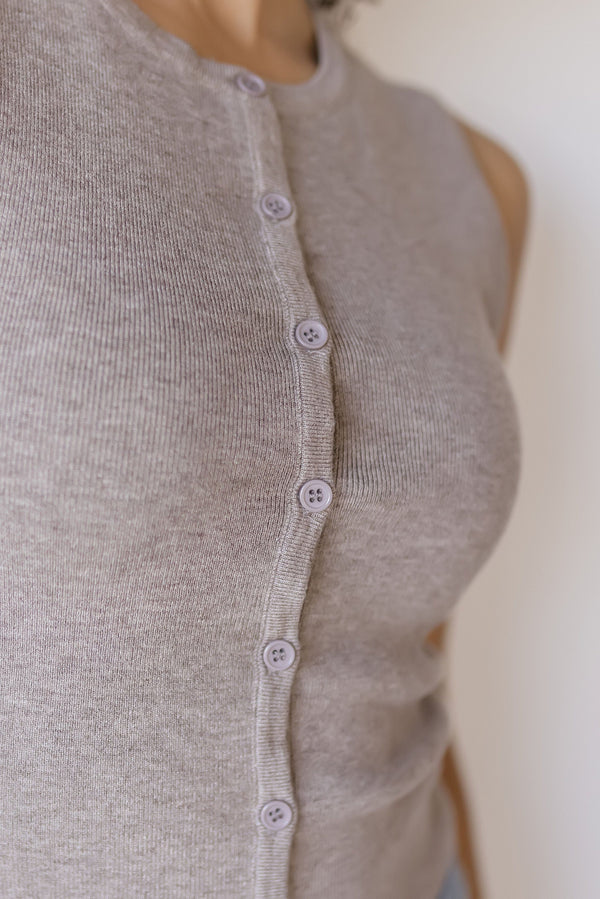 The Classic Button Front Vest