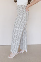 Sylvie Snake Print Pant