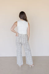 Sylvie Snake Print Pant