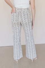 Sylvie Snake Print Pant