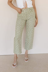 Poolside Graphic Wide Leg Pant